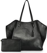 OLD TREND Iris Large Leather Carryall Tote