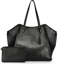 OLD TREND Iris Large Leather Carryall Tote