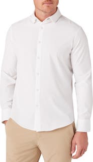 Mizzen+Main Leeward Solid No-Tuck Button-Up Shirt
