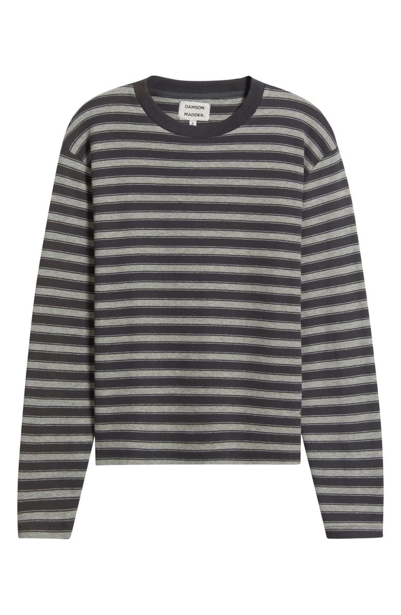 Damson Madder Stripe Long Sleeve T-Shirt, Alternate, color, Grey