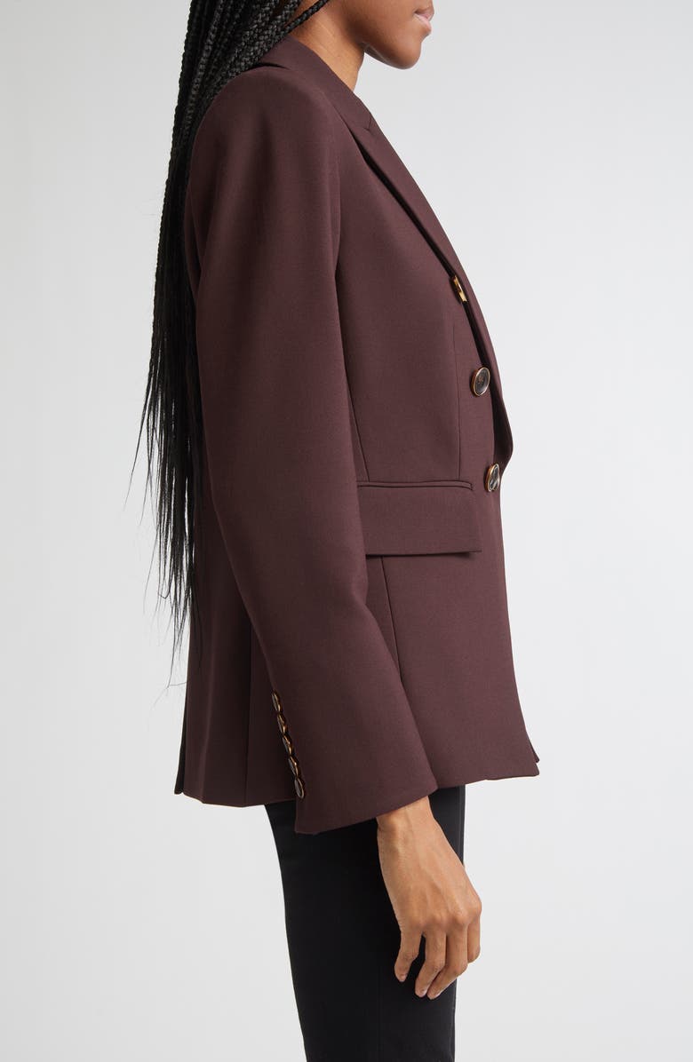 Veronica Beard Miller Dickey Jacket, Alternate, color, Dark Currant