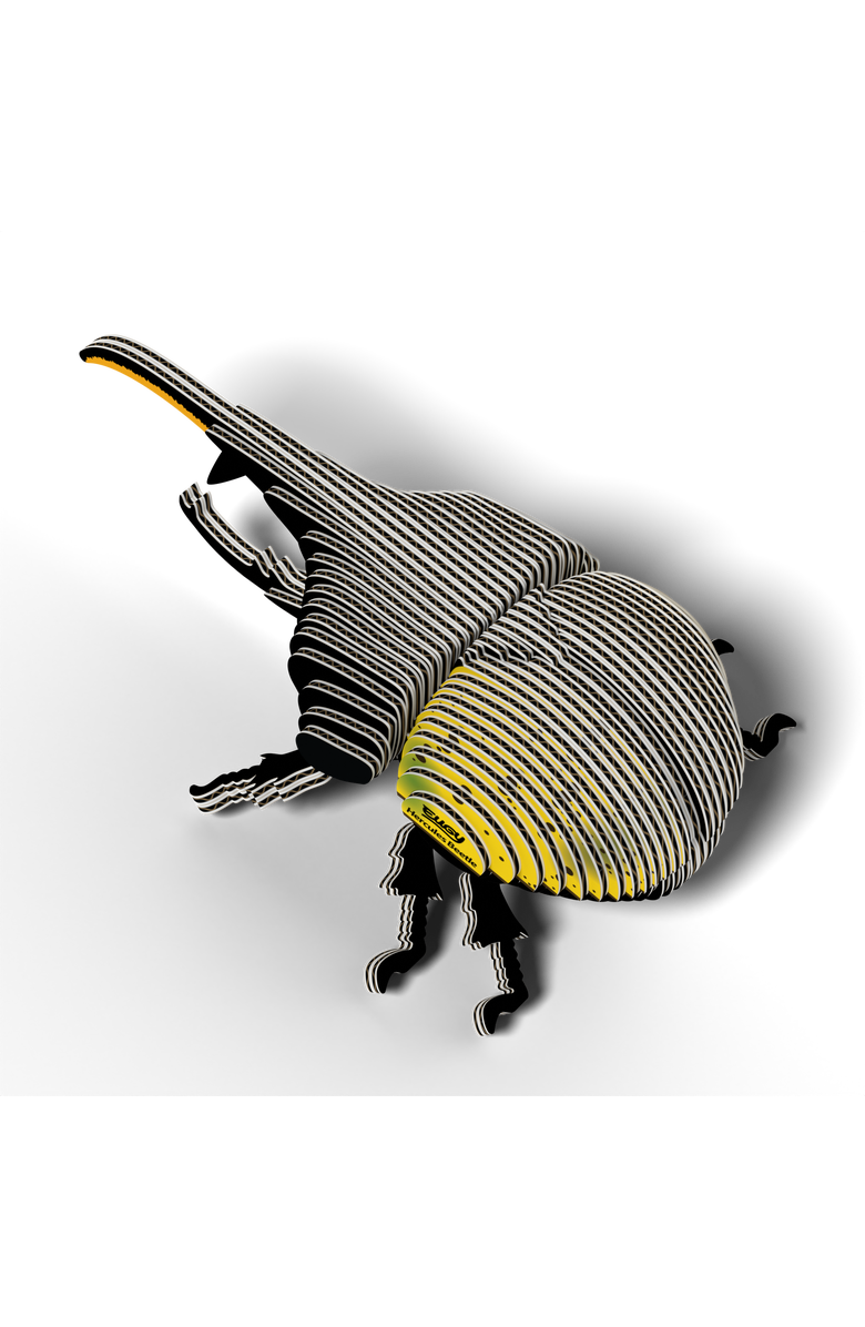 Eugy Puzzles Hercules Beetle 3D Puzzle, Alternate, color, NO COLOR
