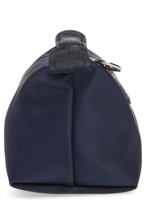 Longchamp 'neo' Nylon Cosmetics Bag In Blue