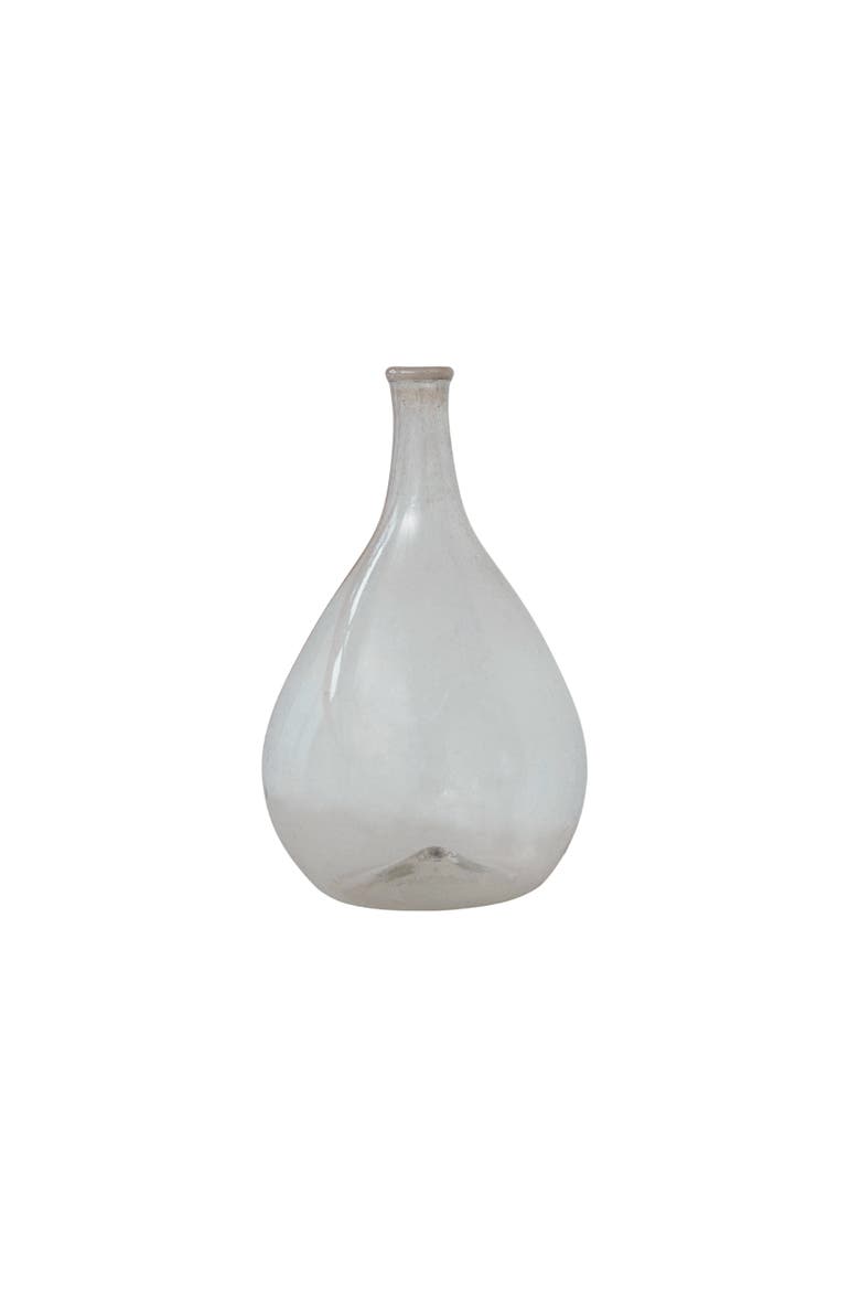 Bottle Vase, Main, color, Clear