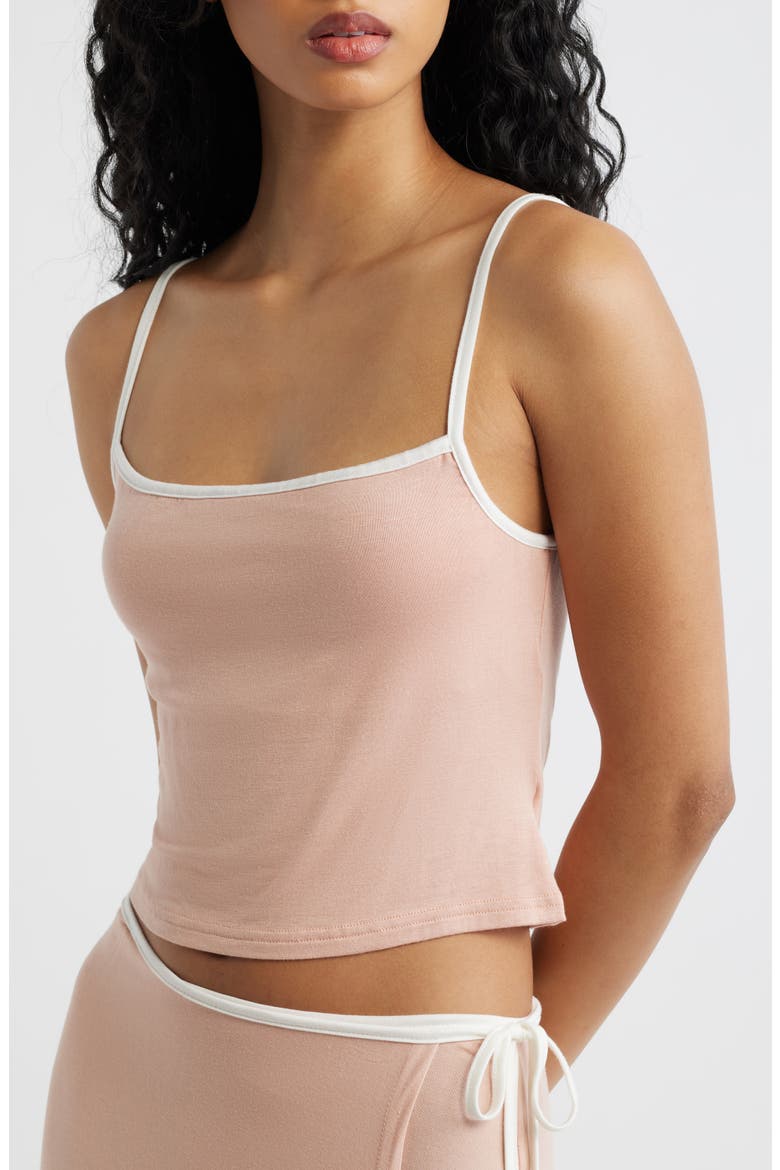 Opal Tank & Skirt Set, Alternate, color, PEACH LIGHT COMBO