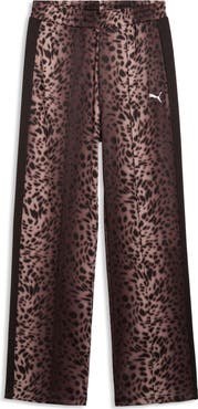 PUMA Leopard Print Track Pants