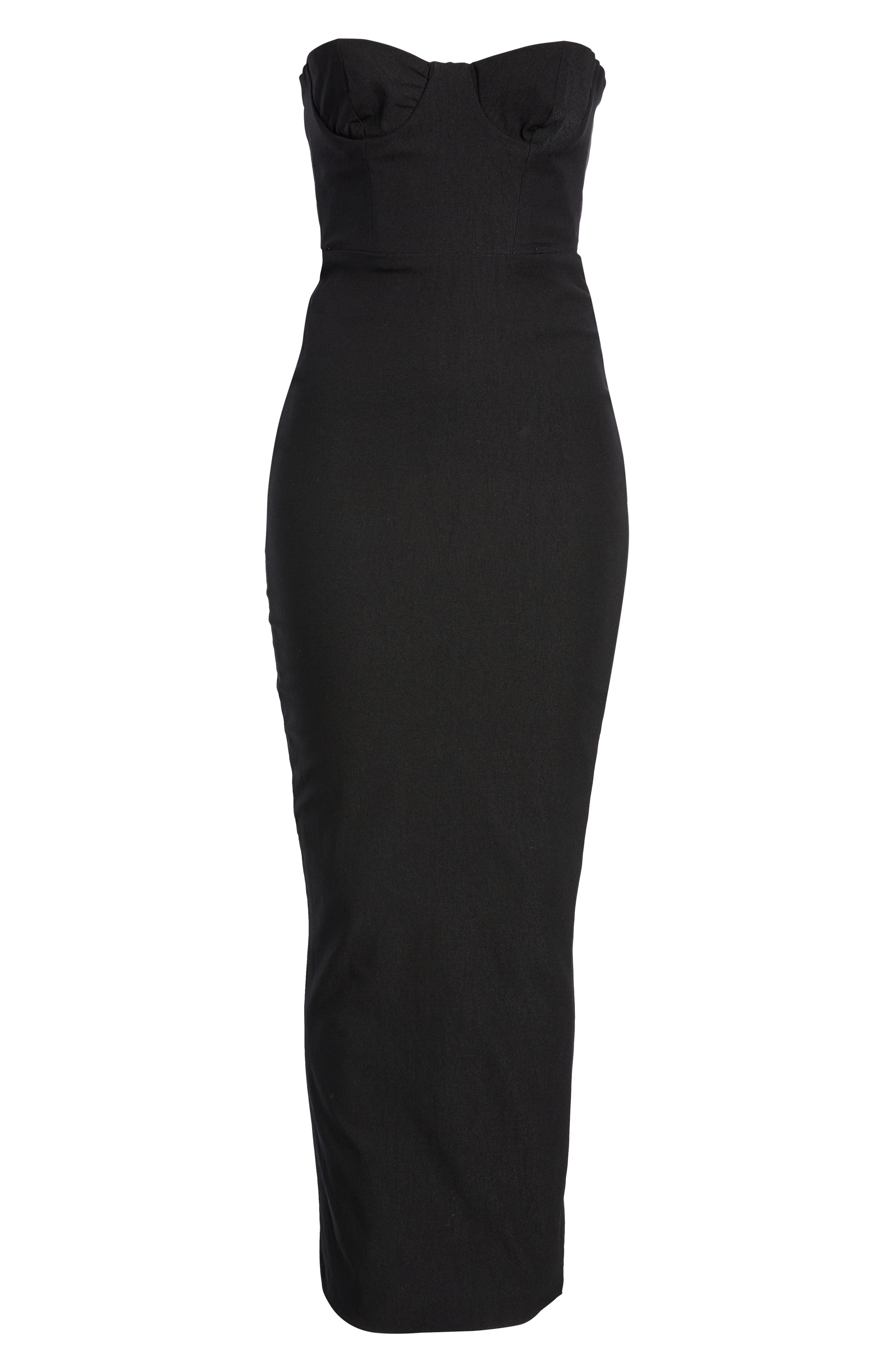 lucia shift strapless maxi dress savannahcarpenter on LTK