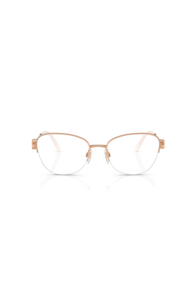 56mm Butterfly optical glasses, Alternate, color, Rose Gold
