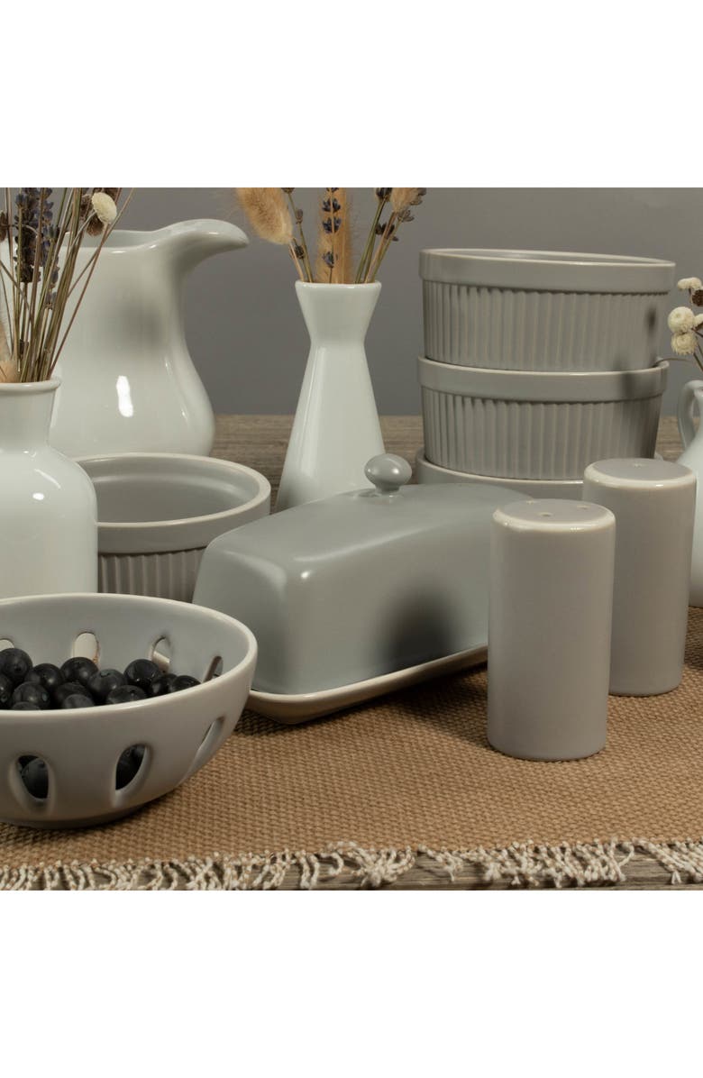 BIA Cordon Bleu 7-Piece Stoneware Tabletop Set, Alternate, color, Stone