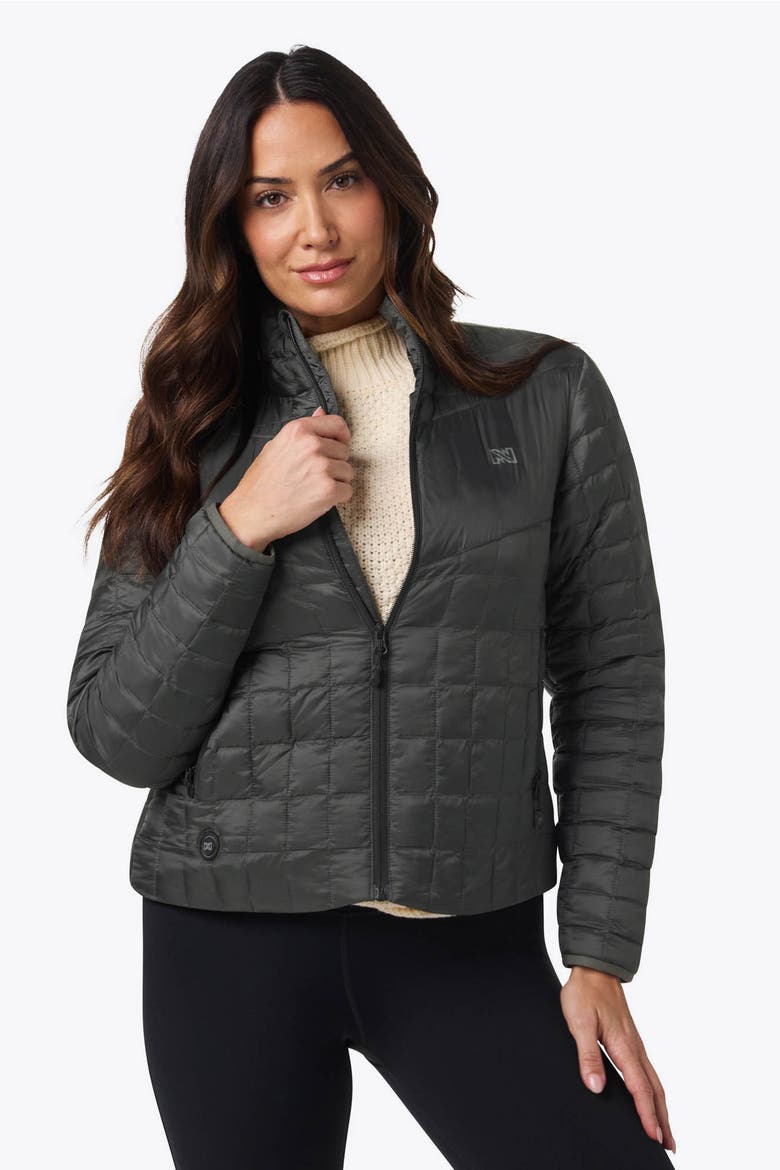 Women's Outrider Heated Jacket, Main, color, Dark Charcoal