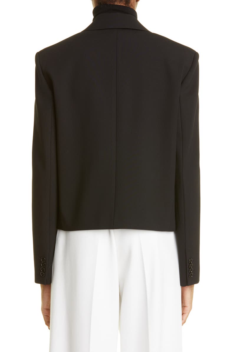 Max Mara Oreste Crop Jersey Jacket, Alternate, color,