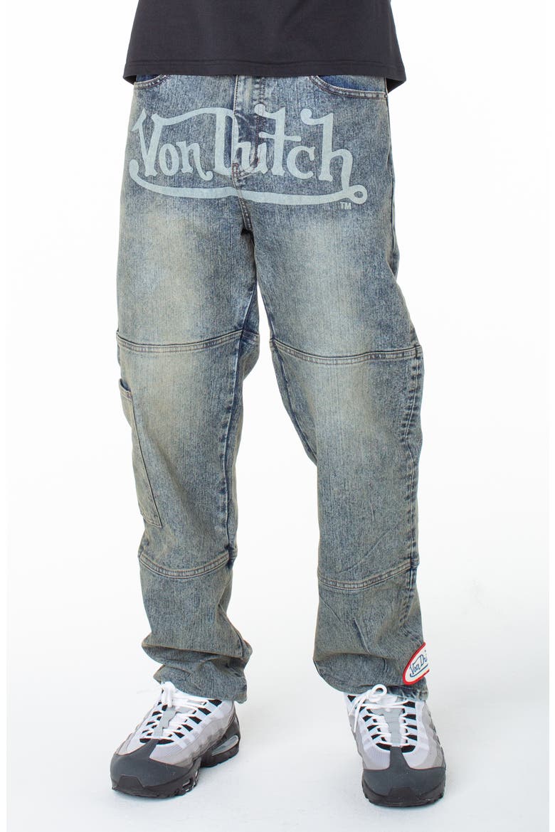 Acid Straight Leg Angel Jean, Main, color, Hazestone