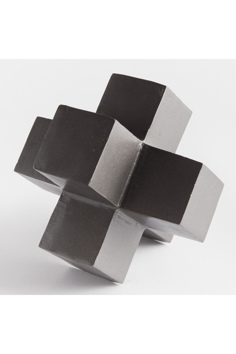 Jacques Sculpture Decorative Object, Alternate, color, Silver