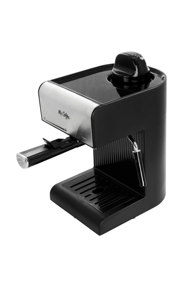 Mr. Coffee Espresso, Cappuccino and Latte Maker, Alternate, color, Black