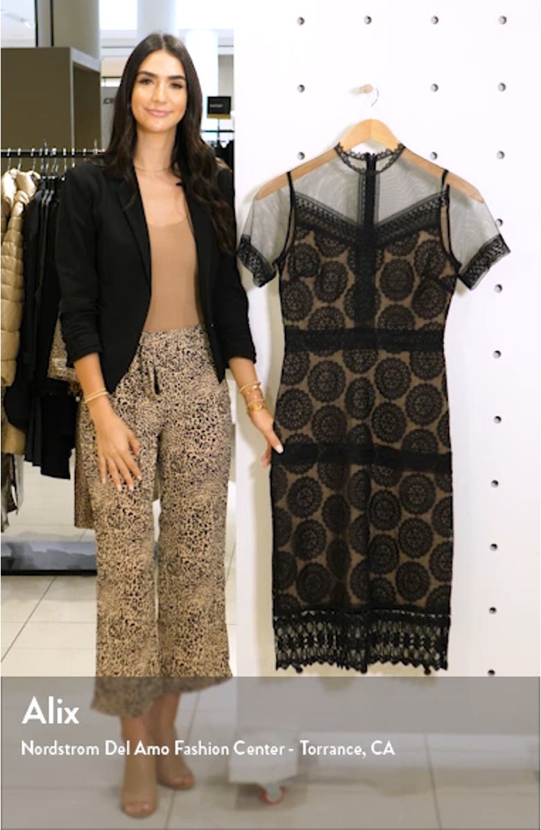 Lace Midi Dress, sales video thumbnail