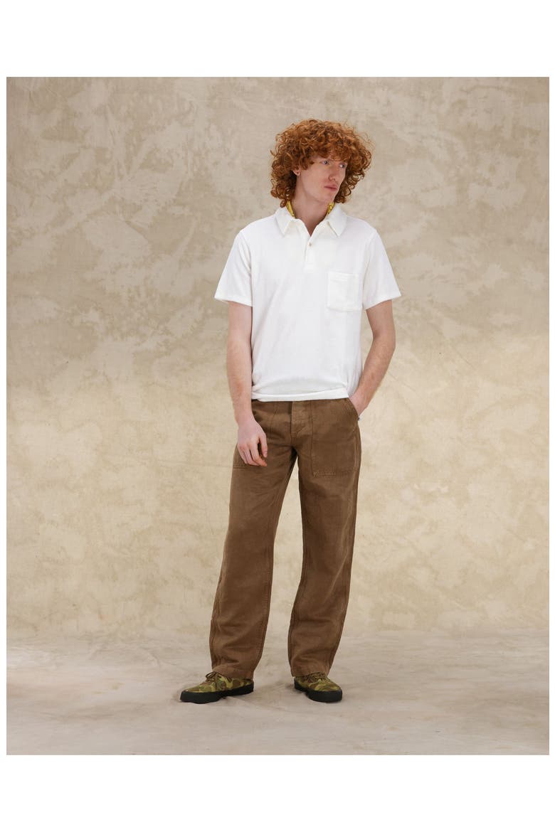Missourim Terry Cloth Short Sleeve Polo, Alternate, color, MLK