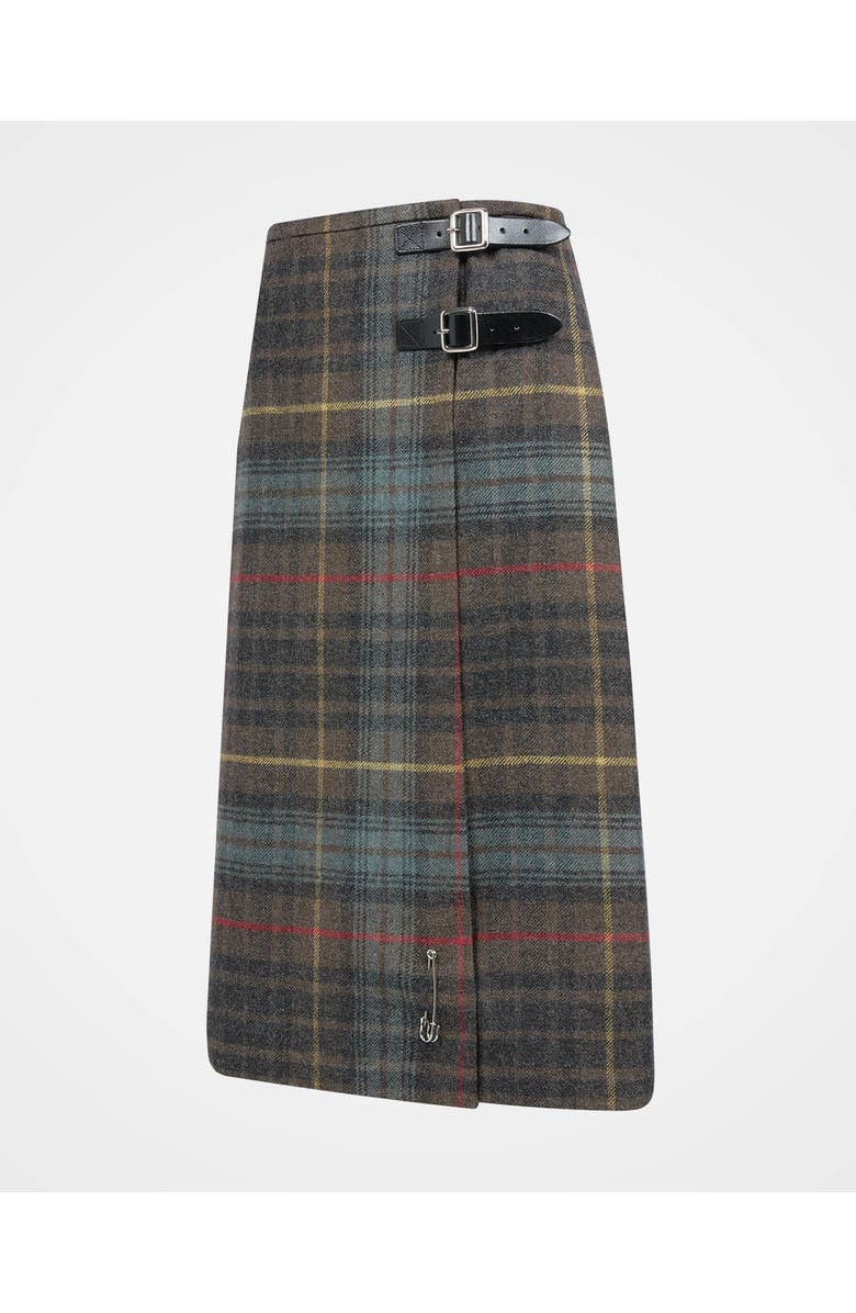 Celtic & Co. British Midi Celt Kilt, Alternate, color, Tanners Brown