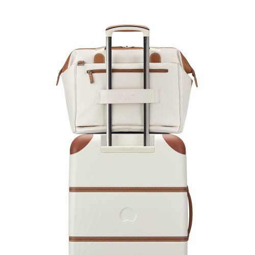 Delsey Paris Chatelet Air 2.0  2 Piece Set  21" Carryon Spinner & Weekender Luggage Set In White