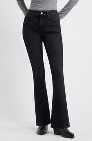 Nordstrom High Waist Flare Leg Jeans