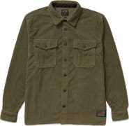 Billabong Ridge Corduroy Flannel Button-Up Shirt