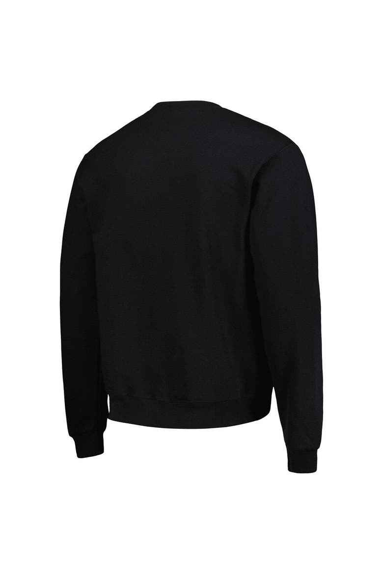 Men's Champion Black Nebraska Huskers High Motor Pullover Sweatshirt, Alternate, color, Black