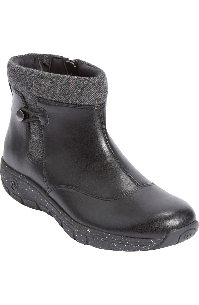 Comfortview The Cassiopeia Bootie, Main, color, Black