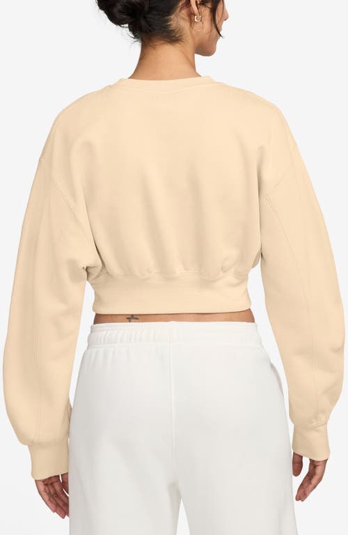 JORDAN JORDAN FLIGHT FLEECE CROP SWEATSHIRT