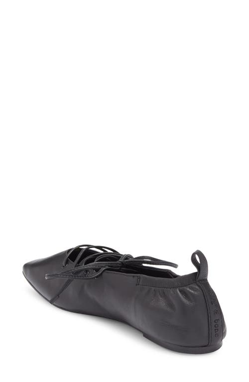 Rag & Bone Sophia Ballet Flat In Black