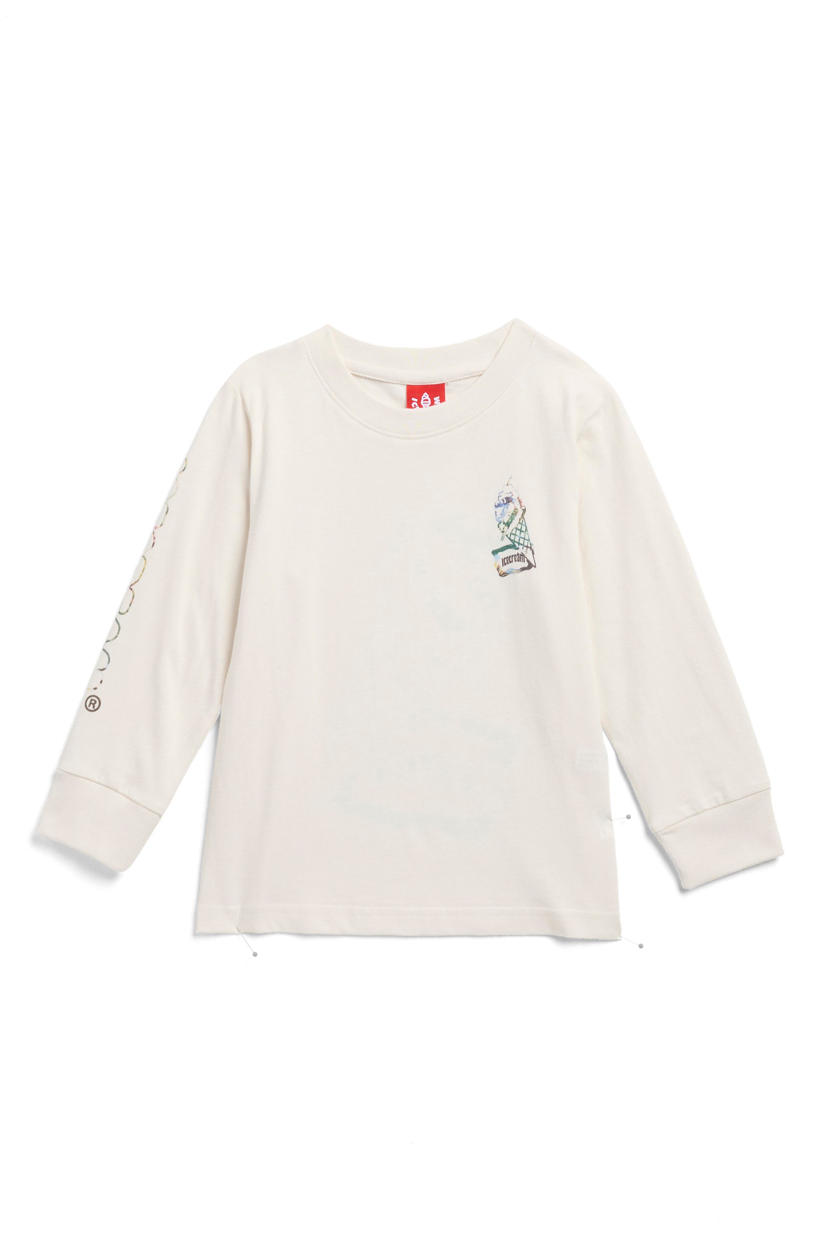 ICECREAM Kids' Dessert Cotton Graphic T-Shirt