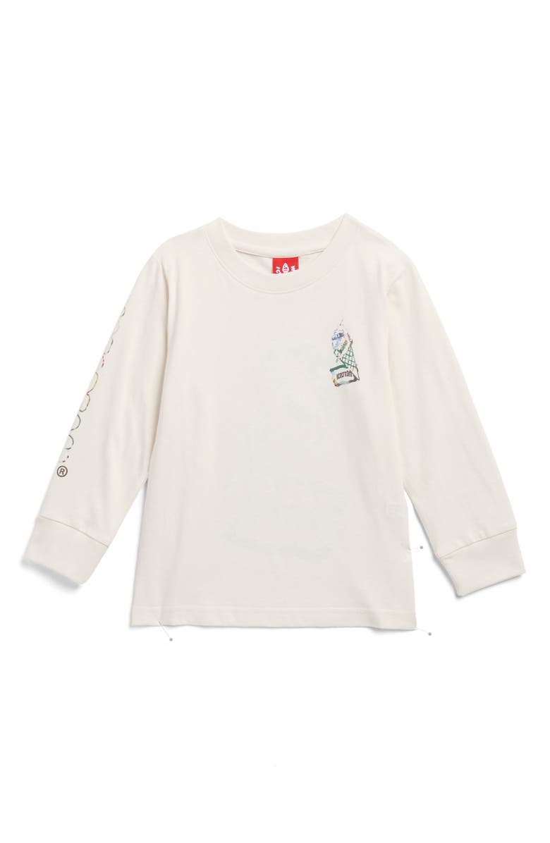 ICECREAM Kids' Dessert Cotton Graphic T-Shirt, Main, color, Whisper White