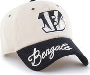 '47 Women's '47 Natural/Black Cincinnati Bengals Rope Script Clean Up Adjustable Hat