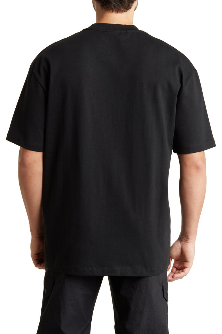 T-Star Half Tone Graphic T-Shirt, Alternate, color, BLACK