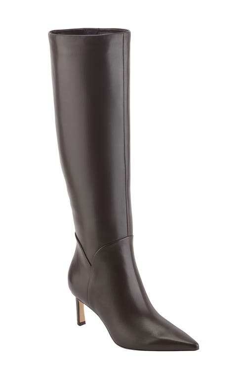 Marc Fisher Sabrina Knee High Boot In Brown