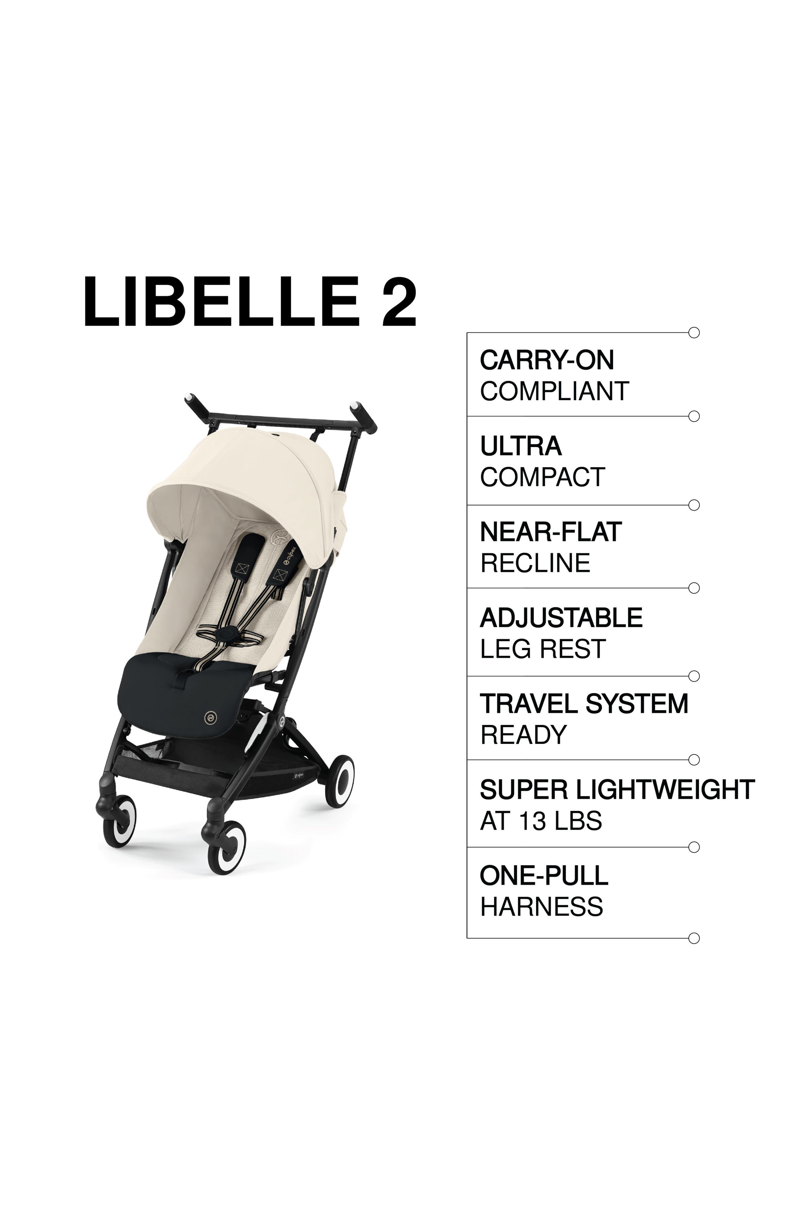 CYBEX Libelle 2 Ultracompact Lightweight Travel Stroller | Nordstrom