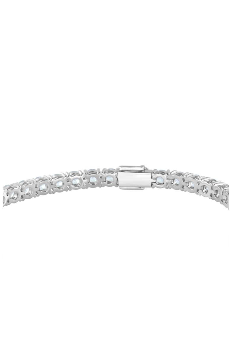Topaz Tennis Bracelet, Alternate, color, SILVER/ TOPAZ