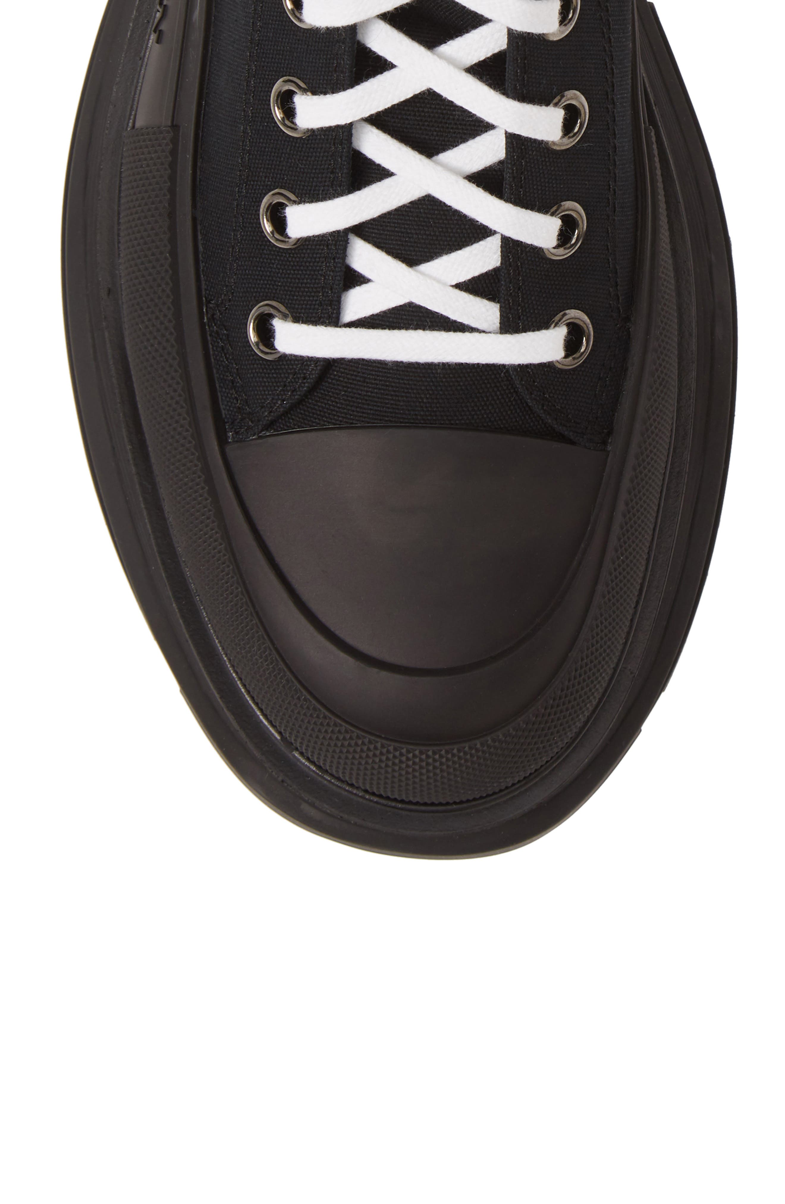 McQueen Alexander McQueen Cap Toe Boot, Alternate, color, 