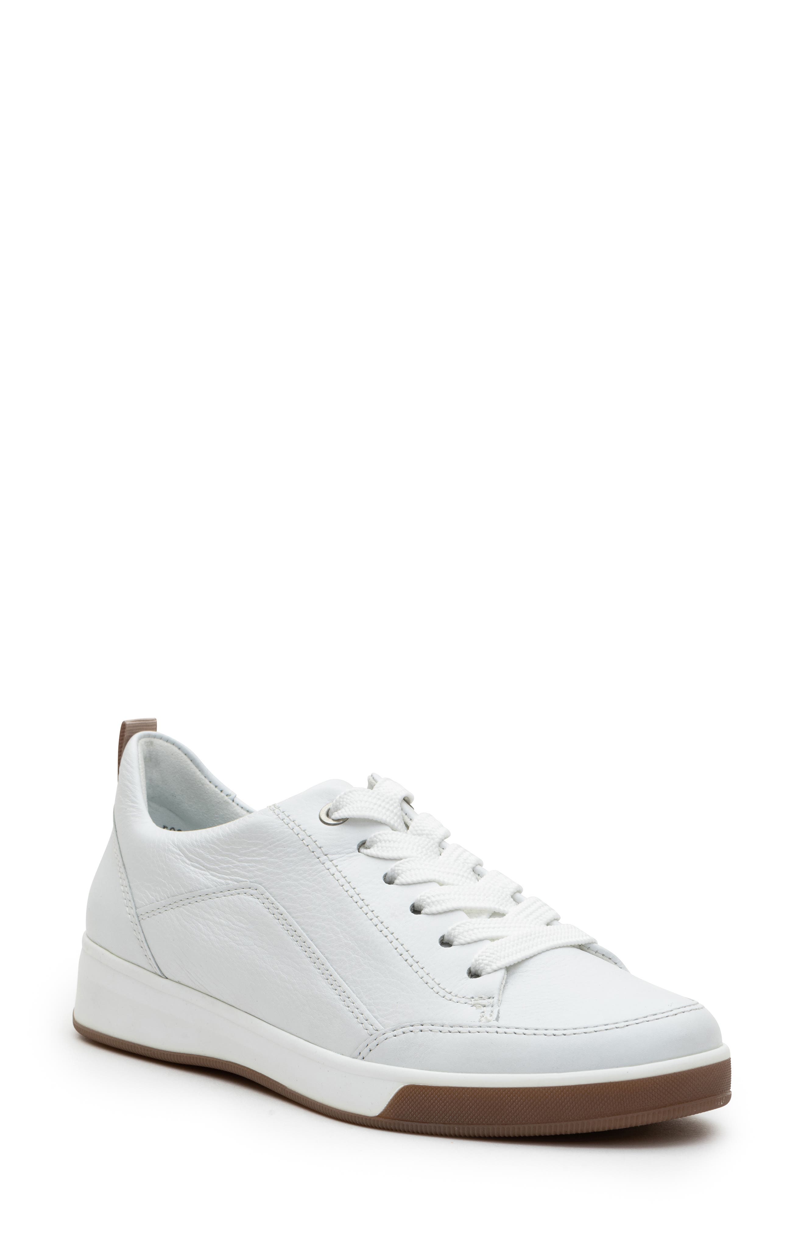 ara Redmond Sneaker, Main, color, White Gauchosoft