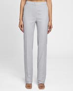 Santorelli Amara Straight Leg Pant in Soft Boucle