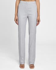 Santorelli Amara Straight Leg Pant in Soft Boucle