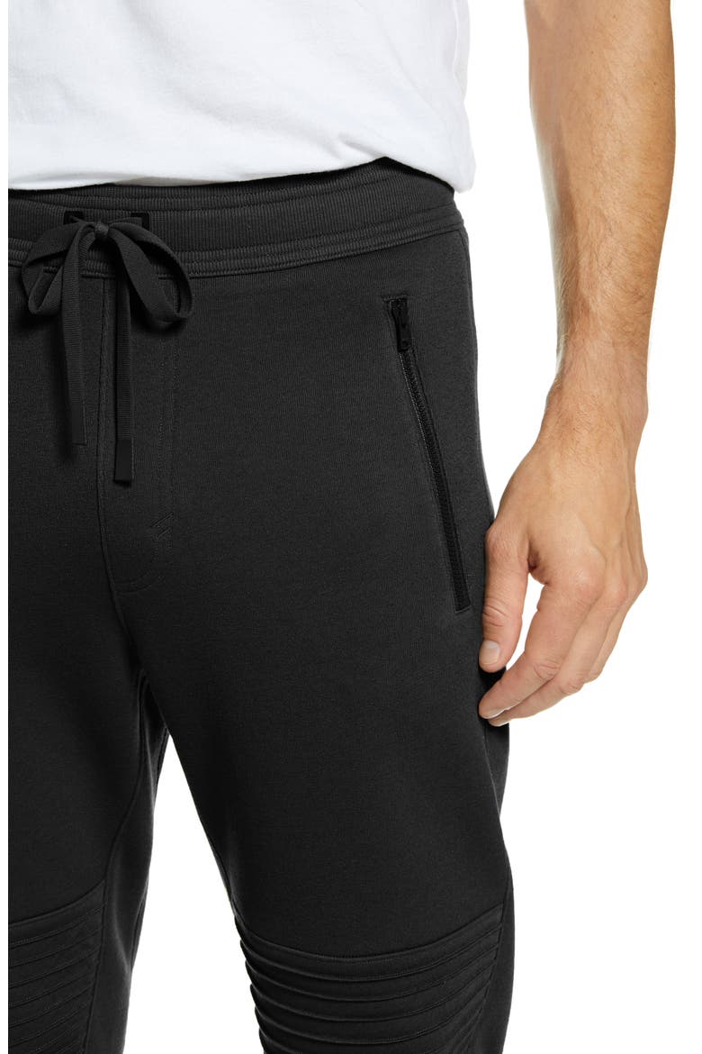 Moto Jogger Pants, Alternate, color, BLACK