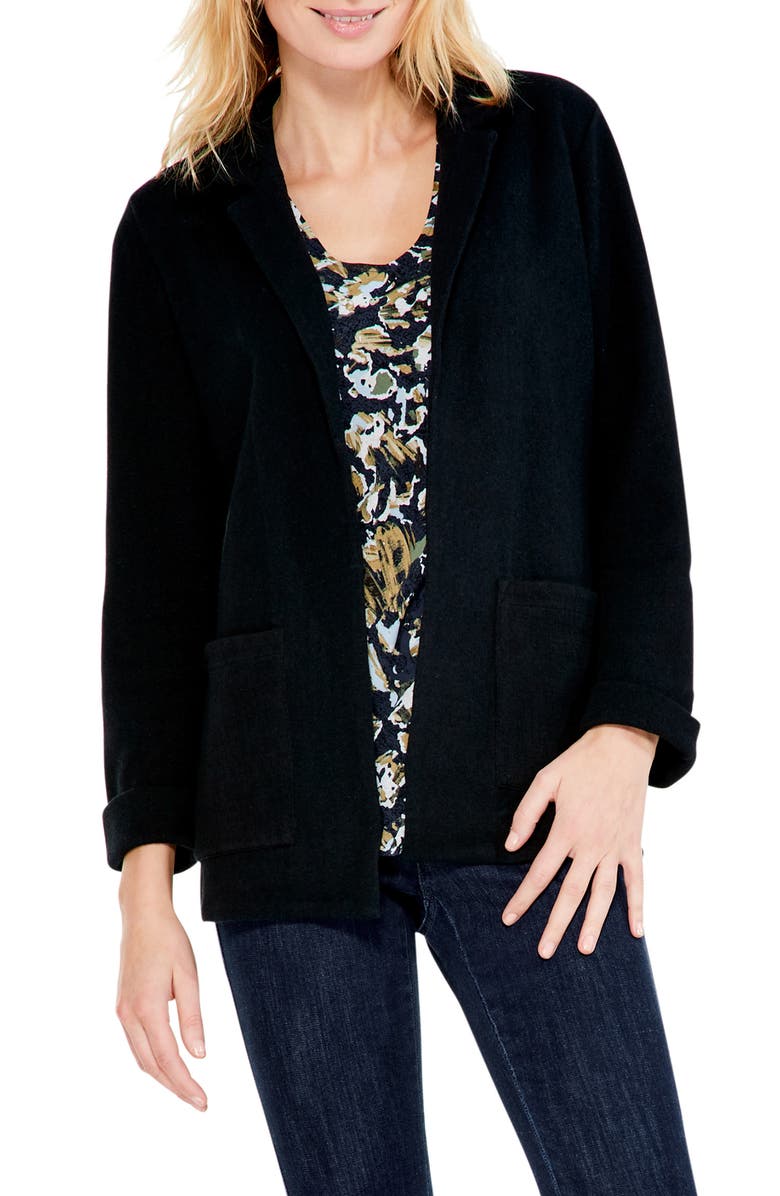NIC+ZOE Knit Blazer, Main, color,