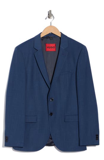 Hugo Boss Boss Arti Wool Blend Sport Coat In Blue