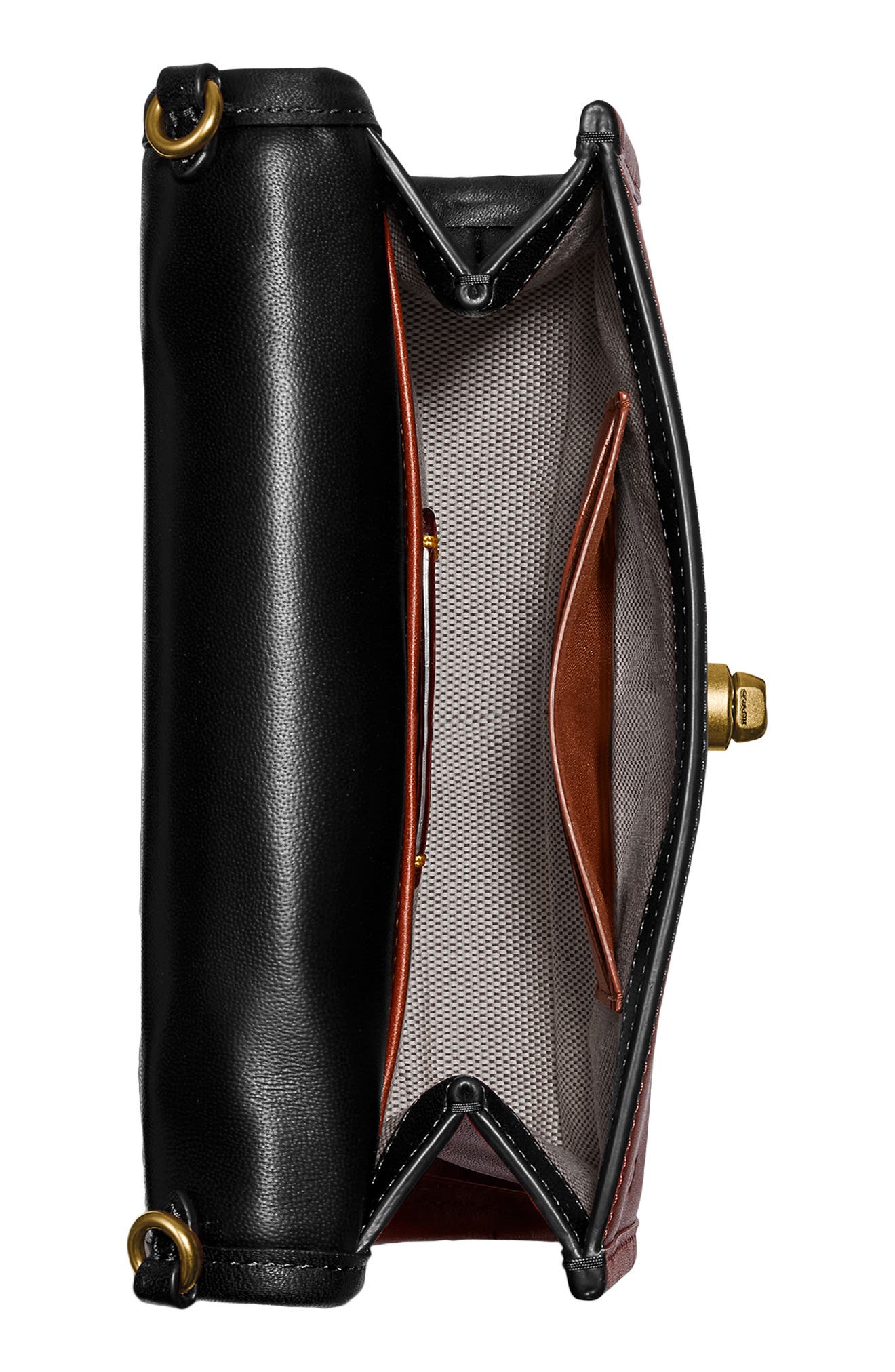 COACH Kip Leather Crossbody Bag, Alternate, color, 