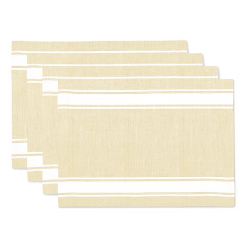 Linen Placemats - Country Stripe