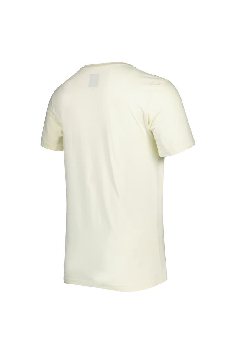 Men's New Era Cream Washington Commanders Sideline Chrome T-Shirt, Alternate, color, Cream