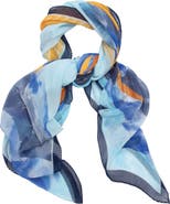 SAACHI Abstract Pleat Scarf