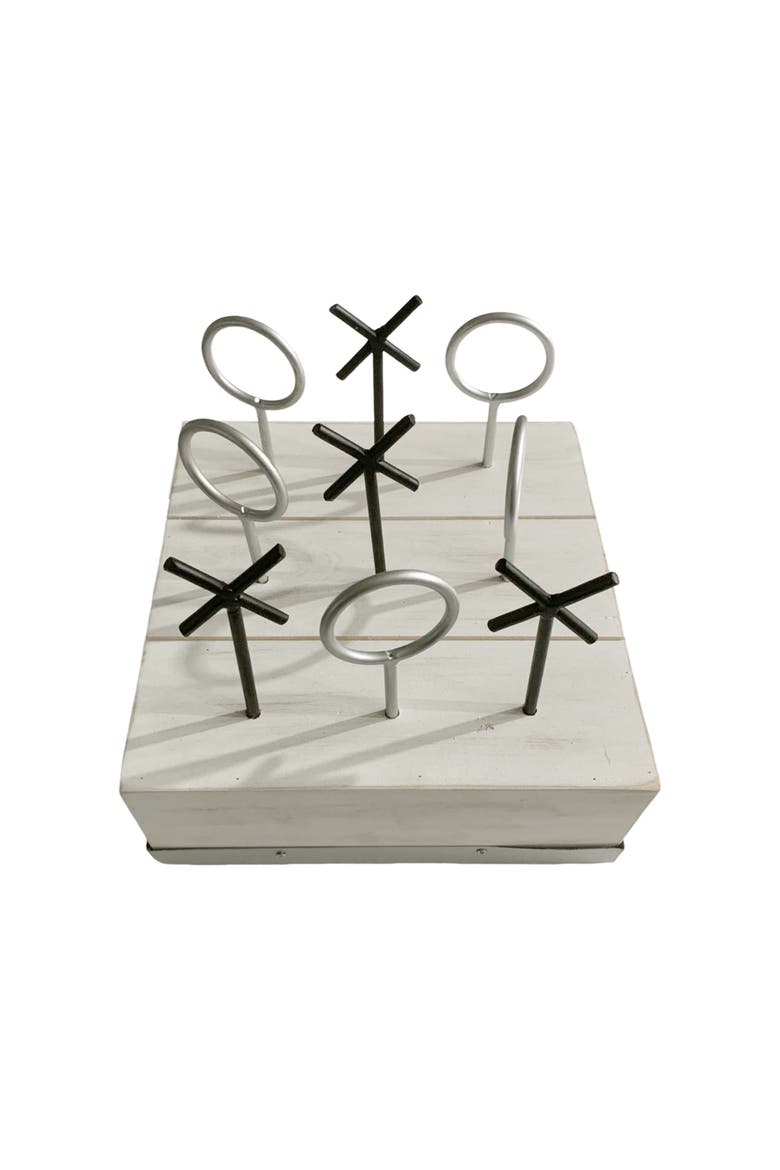 Tic Tac Toe Table Game, Main, color, White