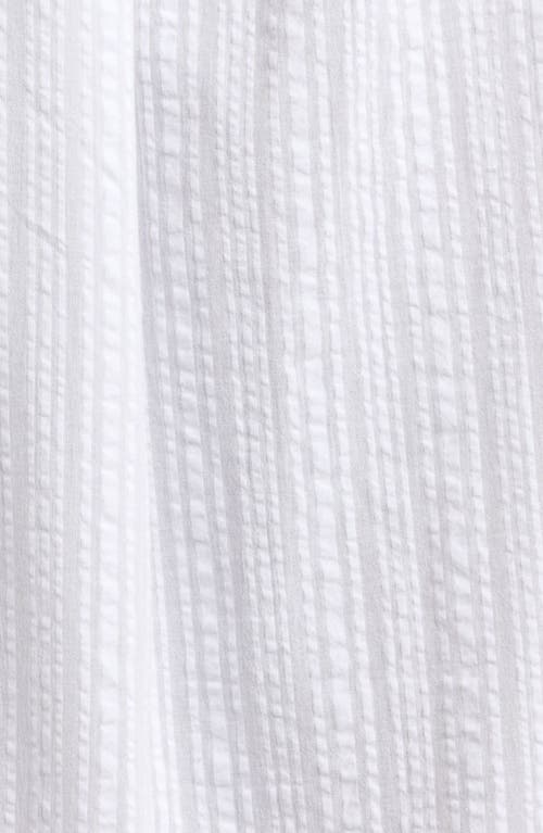 Shop Nordstrom Seersucker Nightgown In White