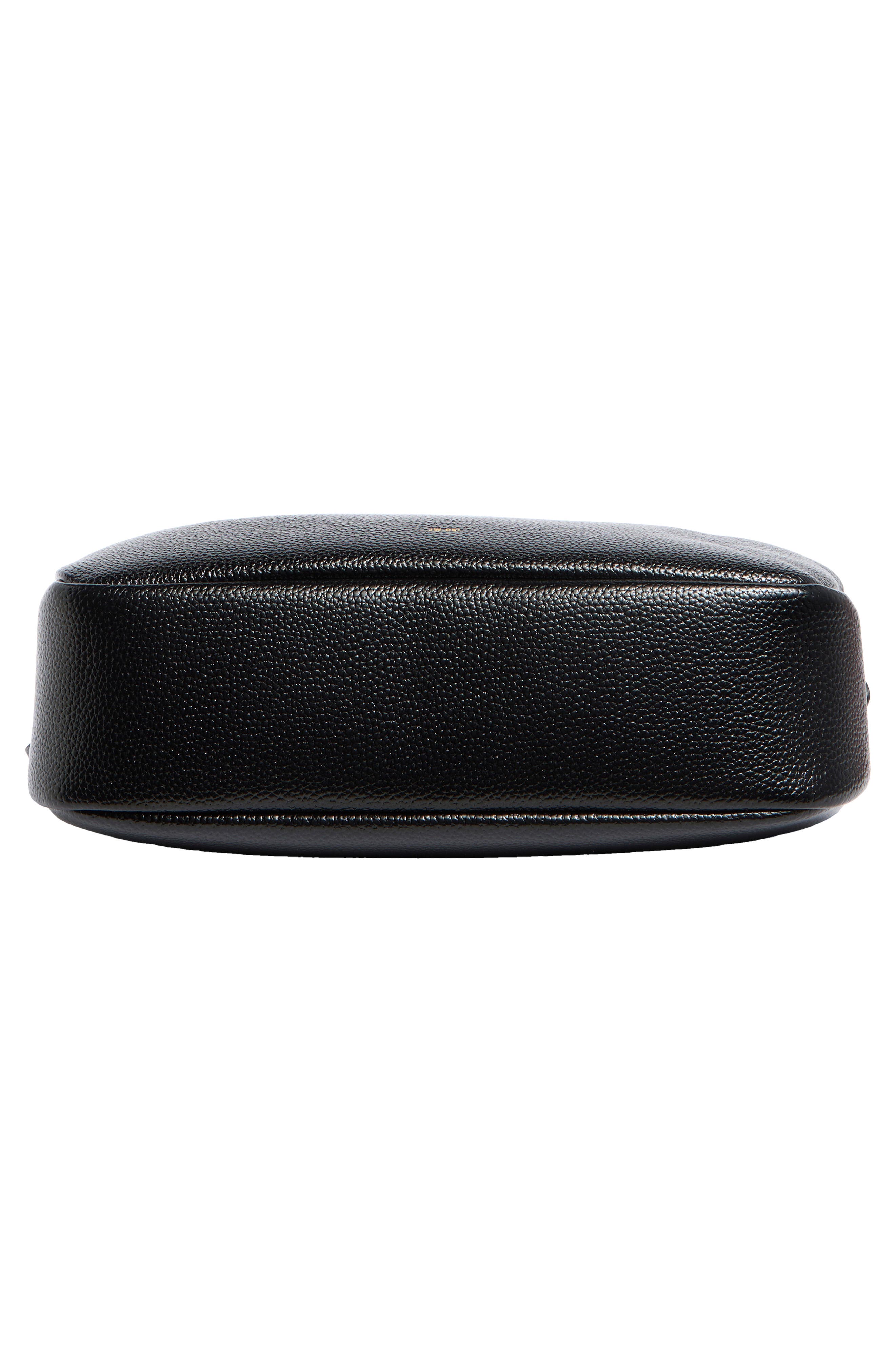 Selia Faux Leather Crossbody Bag, Alternate, color, BLACK