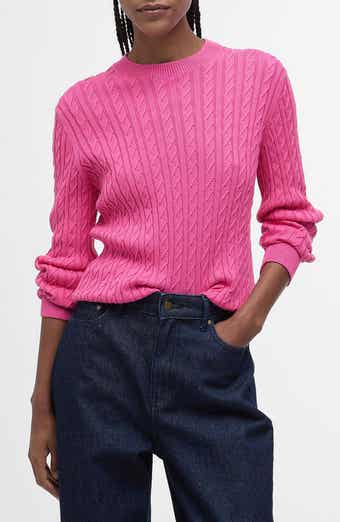 Barbour Hartland Cotton Cable Crewneck Sweater